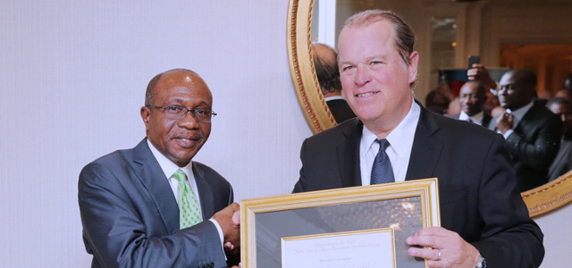 Emefiele Bags Forbes Award