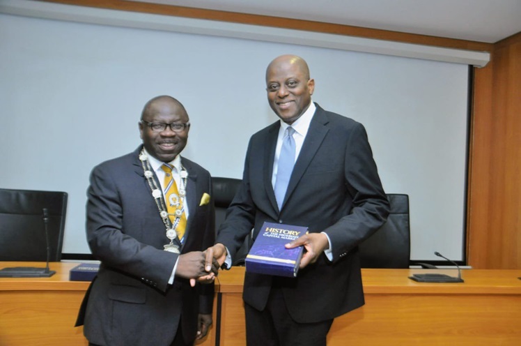 Chartered Institute of Stockbrokers visit to the CBN Governor, Mr. Olayemi Cardoso