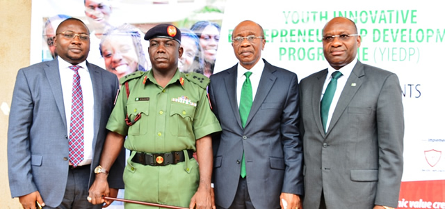 CBN Governor flags-off YEDP Training for Corps members