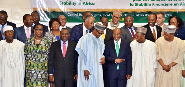 Buhari declares AACB confab open, hails CBN interventions